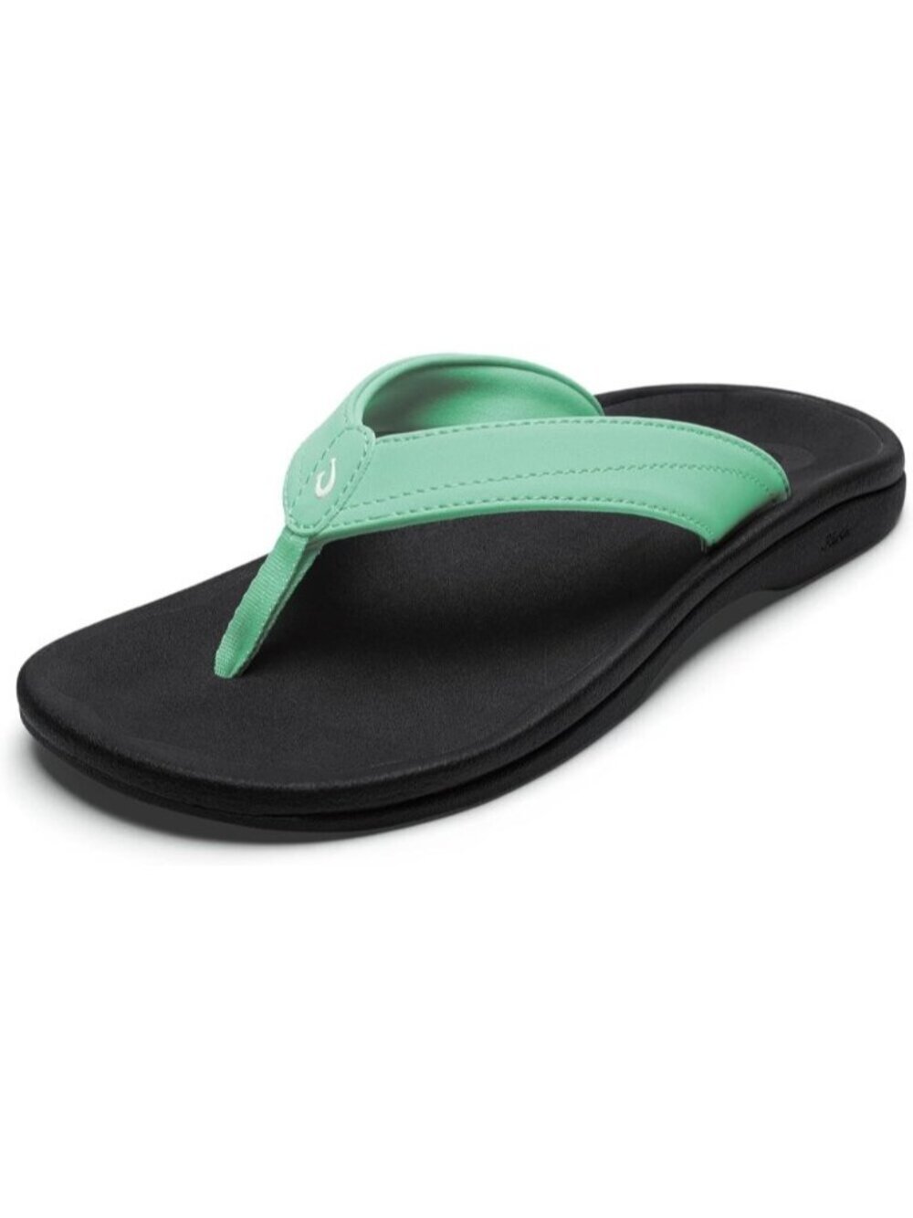 Women's Light Green Sandals Water Resistant Flip Flops with Arch Support Comfort